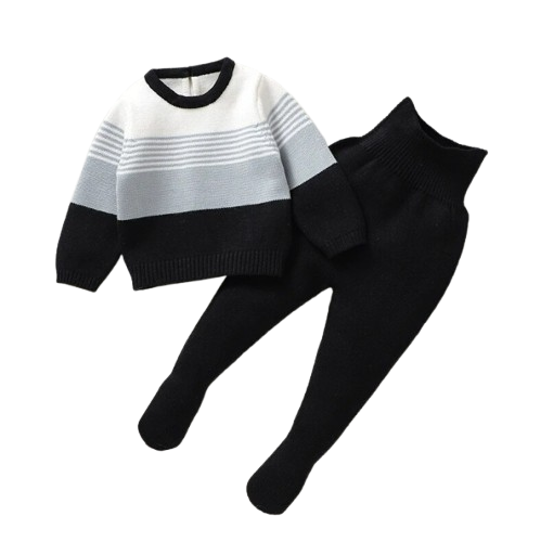 The Matthew - Newborn Baby Knit Sweater and Leggings Set Warm Autumn Winter Wear