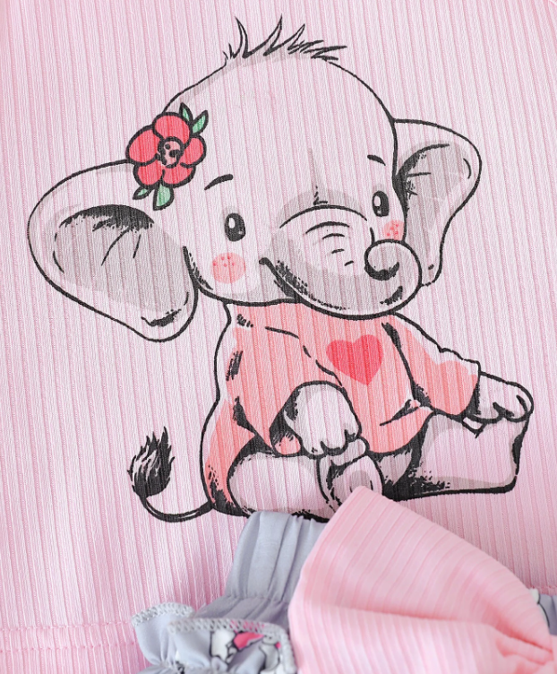 The Reyna - Baby Girl Bow Embroidered Net Dress Short Sleeve Summer Princess Wear