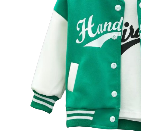 The Koen - Baby Boy 3pcs Set Baseball Coat + T-Shirt + Pants