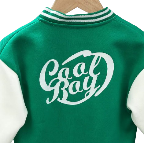 The Koen - Baby Boy 3pcs Set Baseball Coat + T-Shirt + Pants