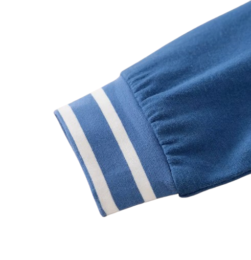 The Roman - Baby Boy Cute Baseball Suit Teddy Bear Embroidered Cotton Bodysuit