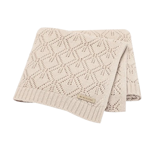 The Tate - Baby Unisex 90*70cm Diamond Design Knitted Blankets