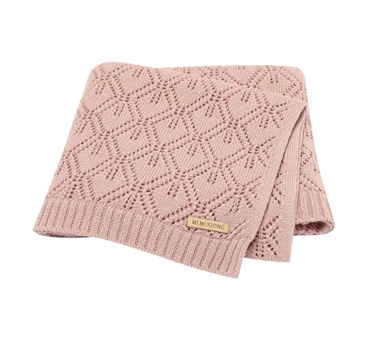 The Tate - Baby Unisex 90*70cm Diamond Design Knitted Blankets