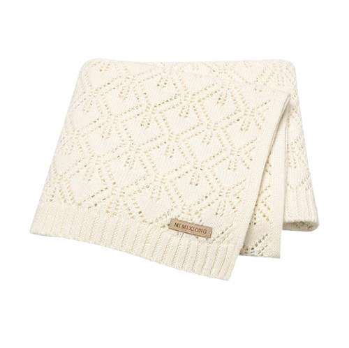 The Tate - Baby Unisex 90*70cm Diamond Design Knitted Blankets