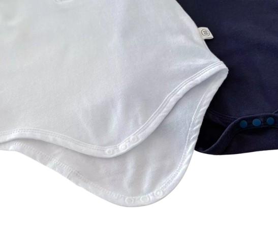 The Yael - Baby Boy White Plain Colour Jumpsuits