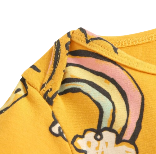 The George - Baby Unisex Short Sleeve Cute Cartoon Romper
