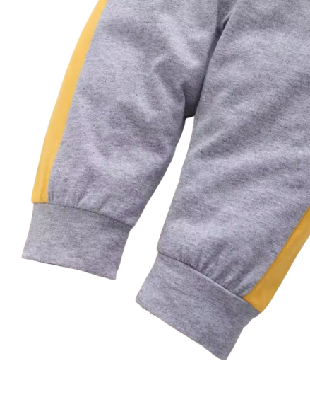 The Kyrie - Baby Boy Cute Cartoon Long Sleeve Hoodie + Pants