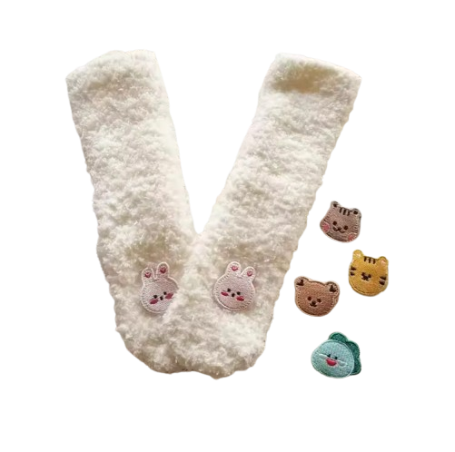 The Anahi - Baby Girl One Size Thick Warm Long Anti Slip Winter Socks