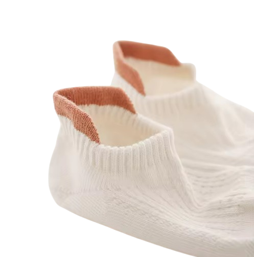 The Brooklynn - Baby Unisex 3 Pairs Cotton Thin Mesh Non-Slip Floor Socks