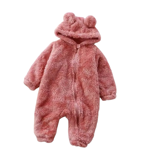 The Atlas - Winter Baby Unisex Flannel Romper Cozy Jumpsuit Outfit Set for Newborn‑5 Years