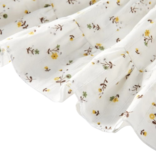 The Loretta - Baby Girl Floral Sleeveless Dress Cute Summer Casual Outfit 1-6Y