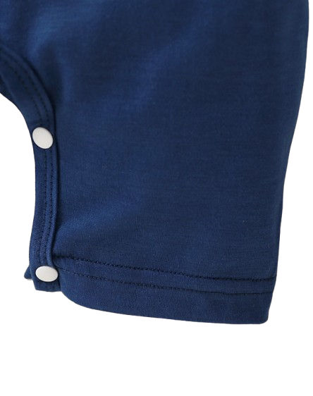 The Izaiah - Baby Boy 2PCS Polo Romper Letter Print Short Sleeve Summer Outfit