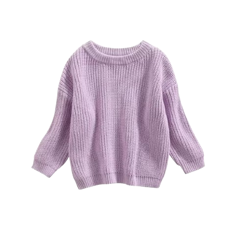 The Penny - Baby Unisex Knitted Sweater, Long Sleeve Autumn Winter Pullover