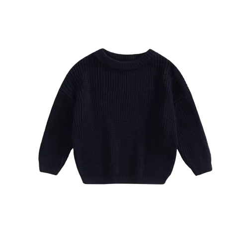 The Penny - Baby Unisex Knitted Sweater, Long Sleeve Autumn Winter Pullover