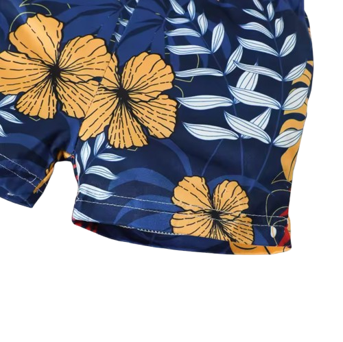 The Salvador - Baby Boy Summer 2-Piece Sleeveless Pocket T-Shirt and Shorts Set