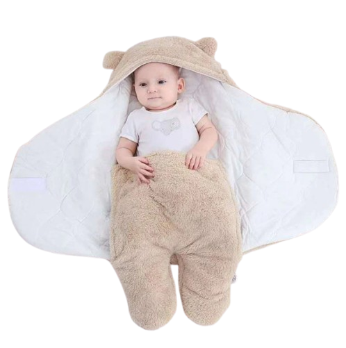 The Bailey - Baby Winter Fleece Romper Super Soft Swaddle Blankets
