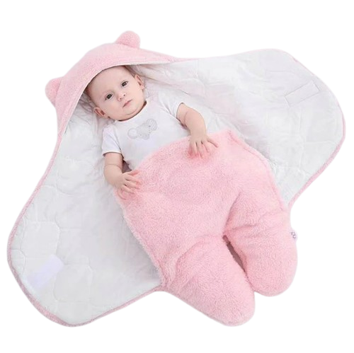The Bailey - Baby Winter Fleece Romper Super Soft Swaddle Blankets