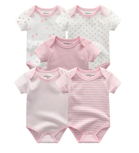 Fashionable Pink Newborn Bodysuits: The Perfect Blend of Style and Comfort