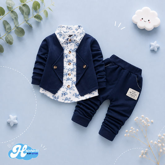 The Giovanni - Baby Boy Gentlemen Fashion Jacket + Pants