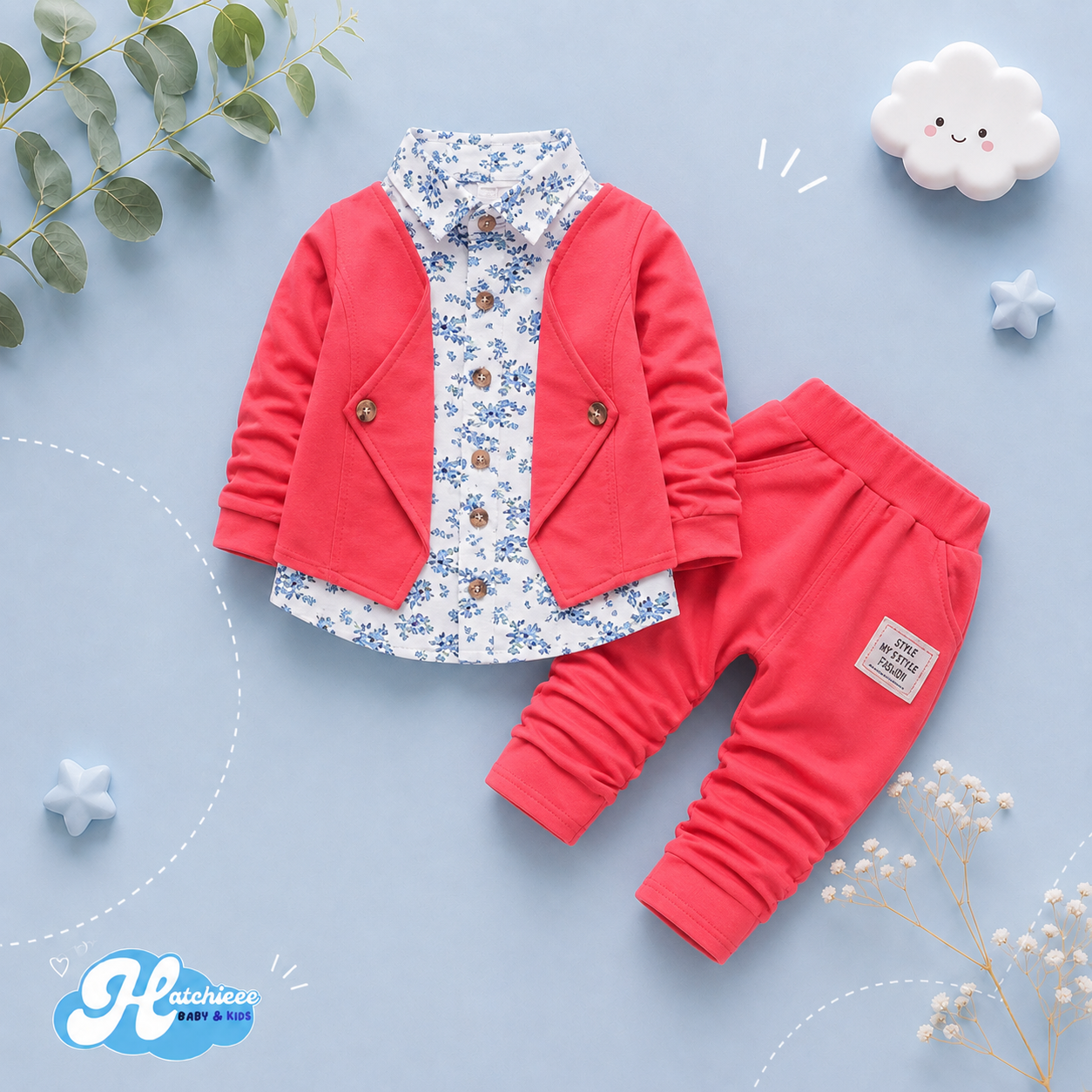 The Giovanni - Baby Boy Gentlemen Fashion Jacket + Pants