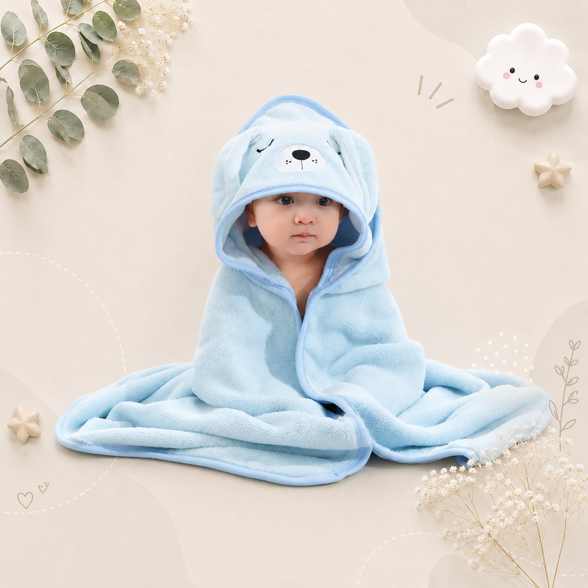 The Jett - 80x80 Cotton/Fleece Blanket
