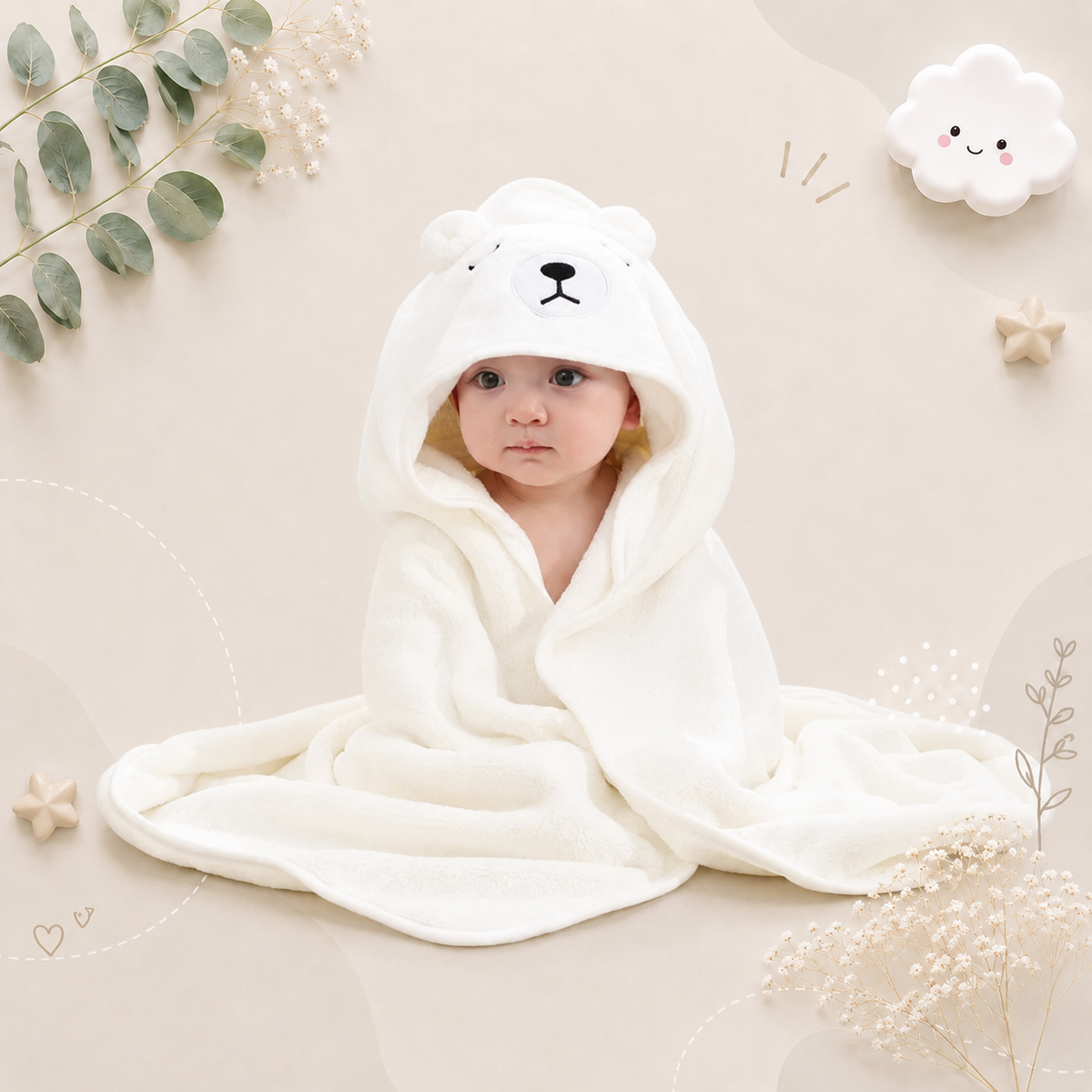 The Jett - 80x80 Cotton/Fleece Blanket