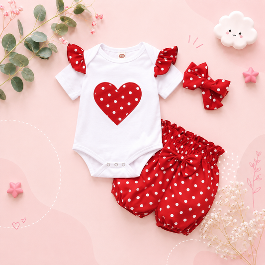 The Aubrey - Polka Dot Summer Outfit