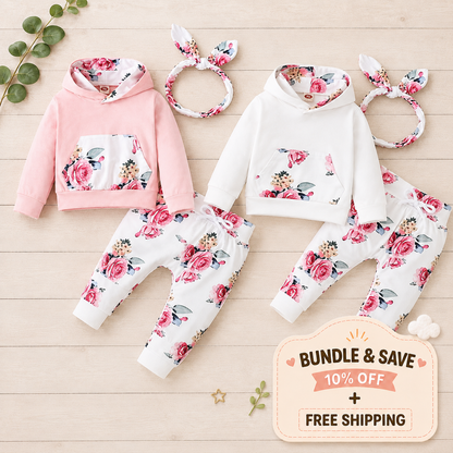 The Courtney (Pink & White)