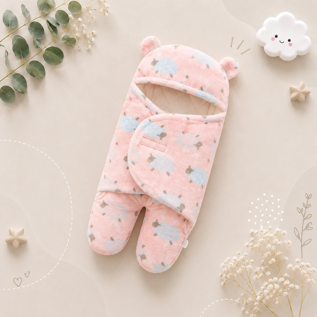 The Holland - Flannel Swaddle Blanket