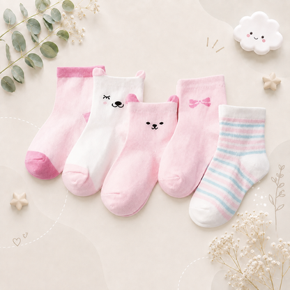 The Reese - Kids Pure Cotton Socks