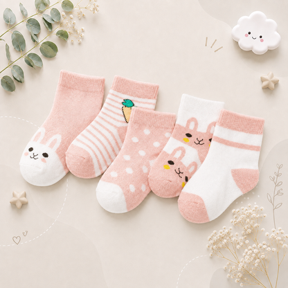 The Reese - Kids Pure Cotton Socks