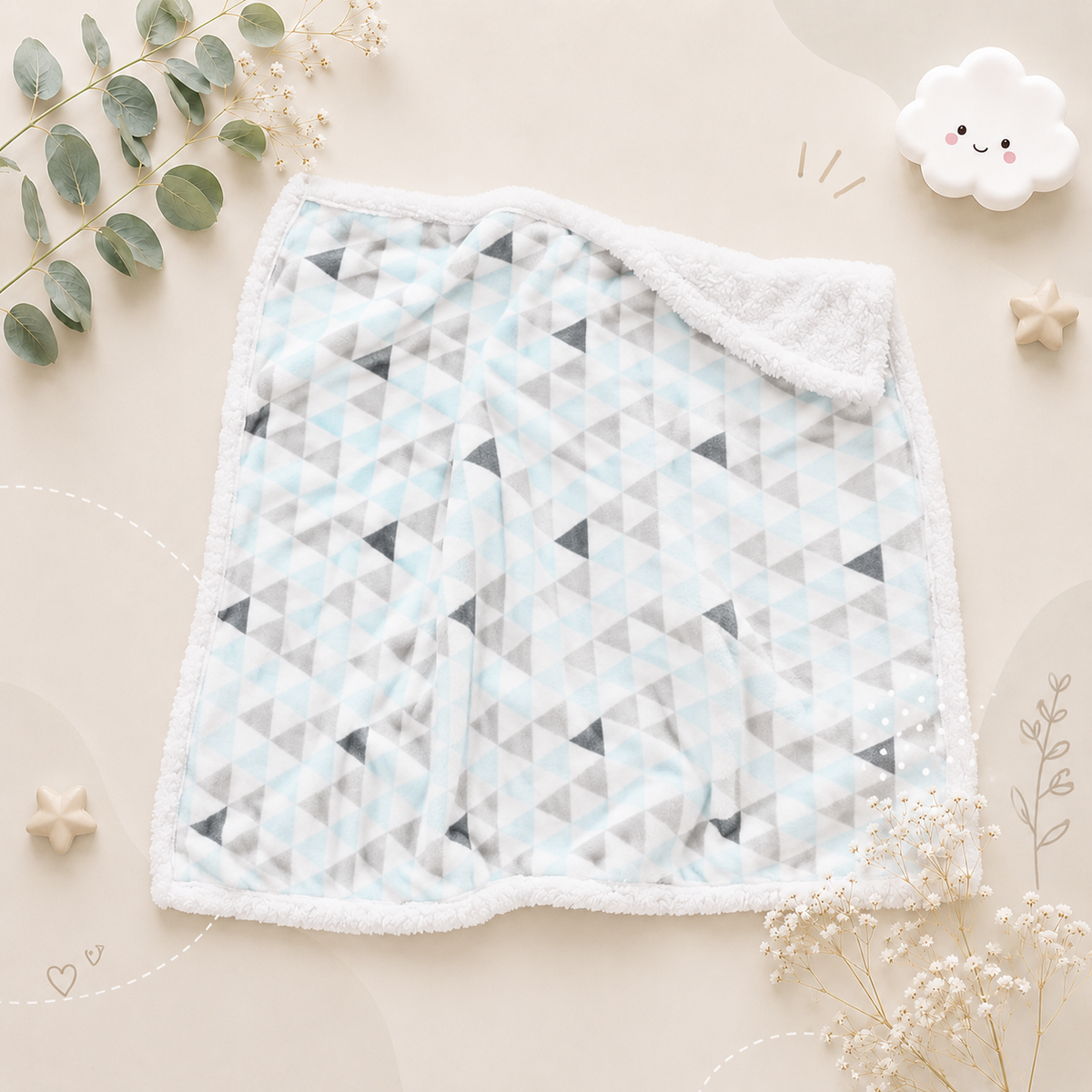 The Ariel - Baby Warm Fleece Blanket 76x102cm