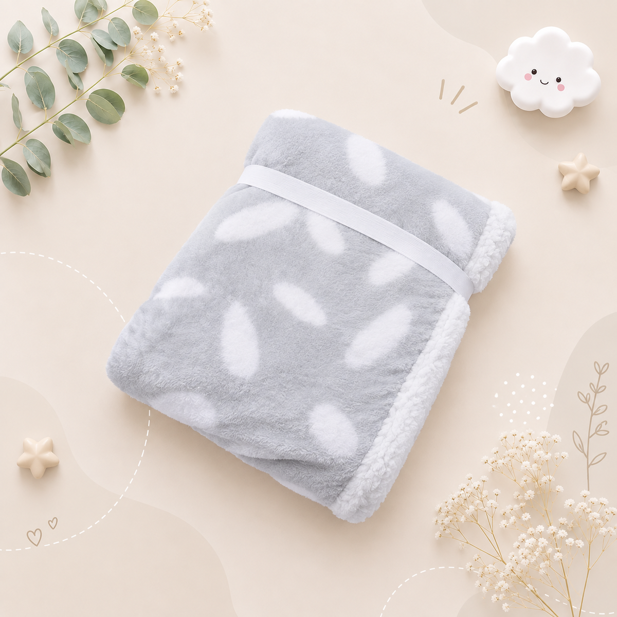 The Ariel - Baby Warm Fleece Blanket 76x102cm
