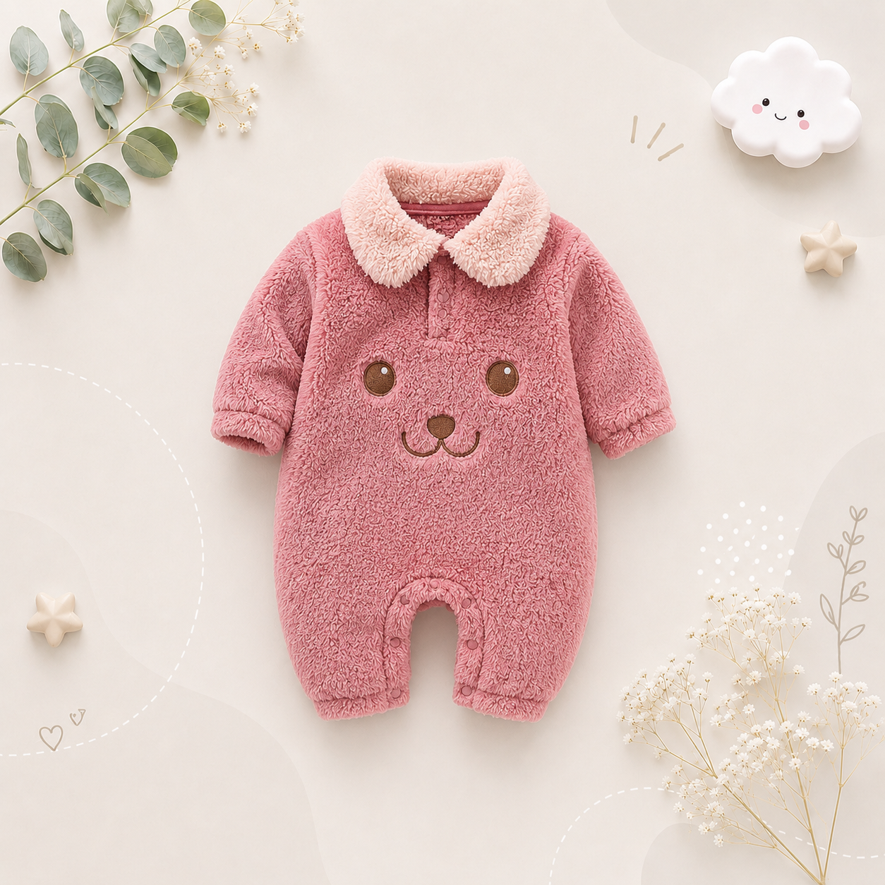 The Paislee - Baby Unisex Soft Winter Bodysuit