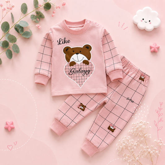 The Winona - Unisex Cotton Cartoon Sweatshirt & Pants Set