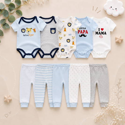 The Wyatt - Get 'Em Tiger Unisex Rompers + Pants