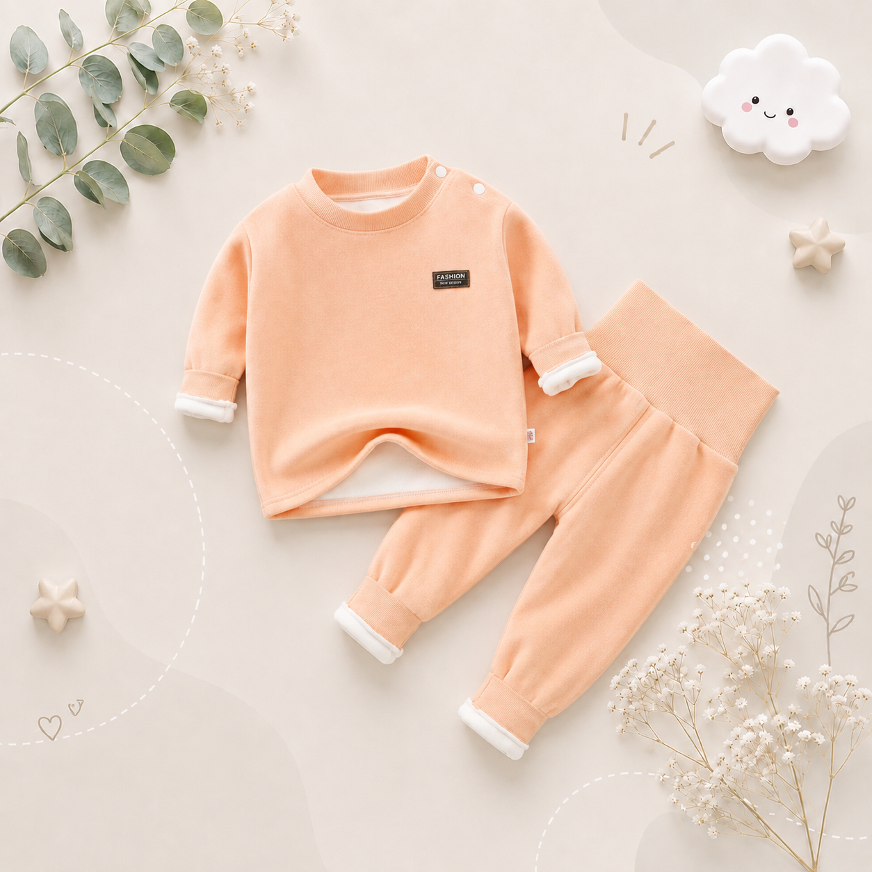 The Jaxson - Unisex Thickened Tops + High Waist Pants