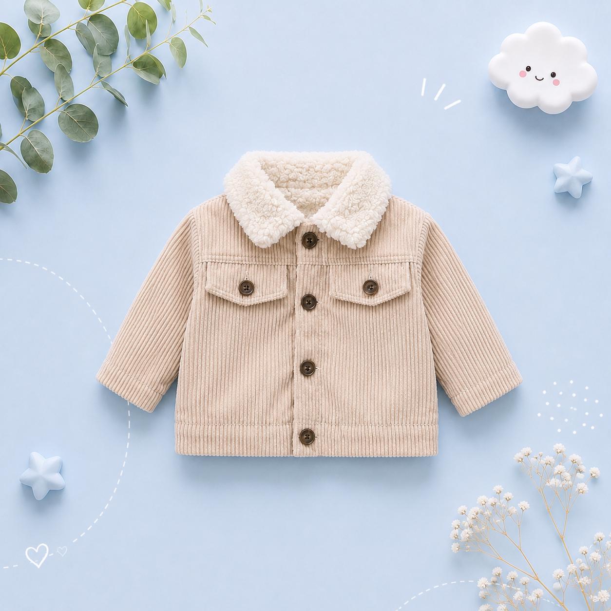 The Luca - Baby Boy Casual Winter Cotton Coat