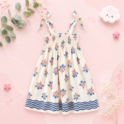 The Camila - Baby Girl Beach Floral Dress