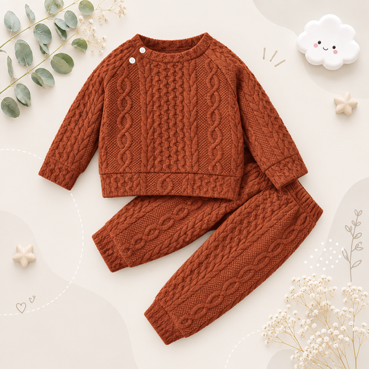 The Cassidy - Solid Colour Long Sleeve Tops + Pants