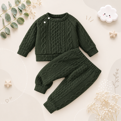 The Cassidy - Solid Colour Long Sleeve Tops + Pants