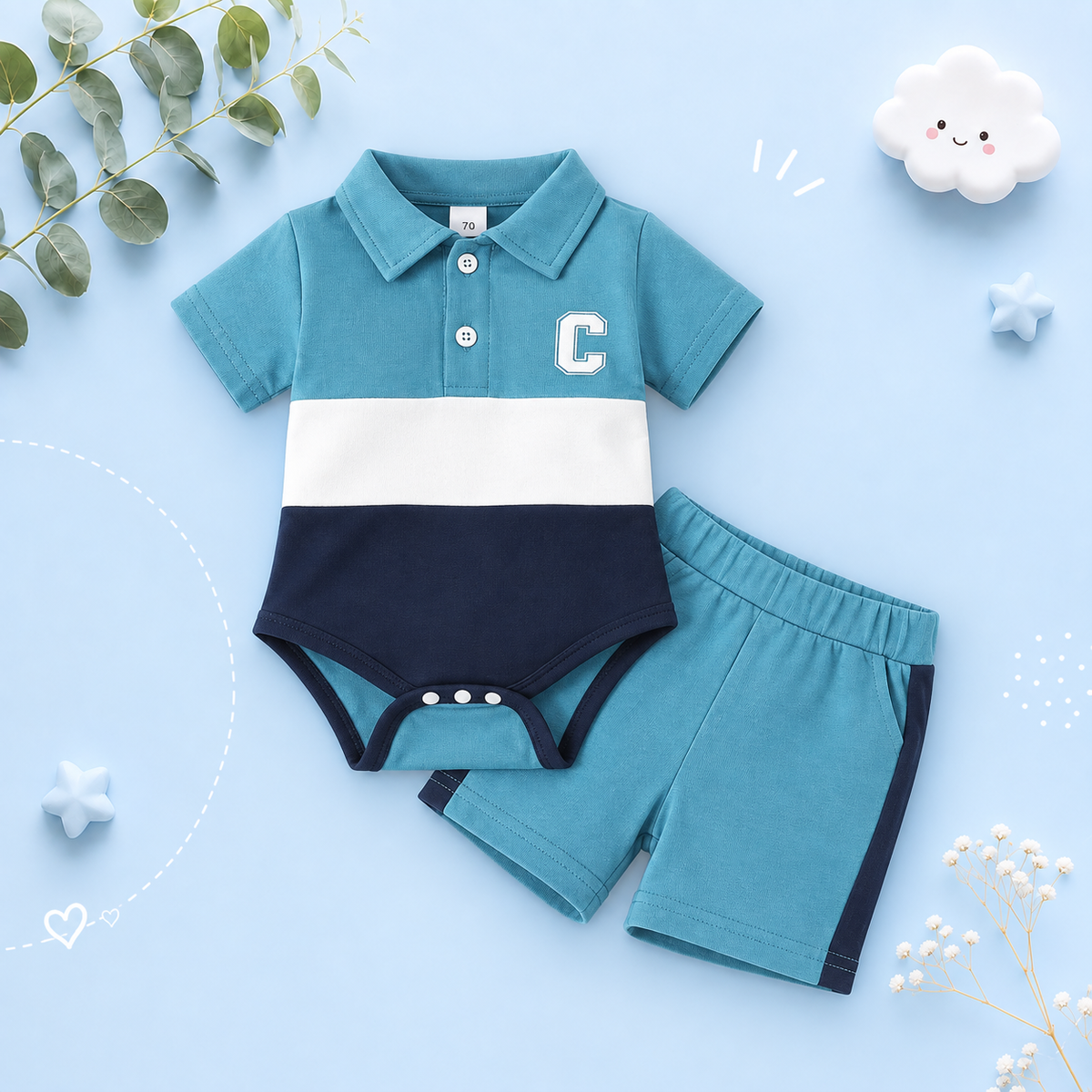 The Patrick - Baby Boy Casual T-shirts and Versatile Shorts