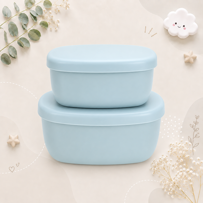 The Scout - Baby Food Storage Containers 2PCS Leak Proof Lunch Box with Lids for Toddlers