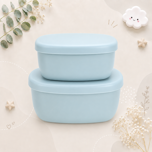 The Scout - Baby Food Storage Containers 2PCS Leak Proof Lunch Box with Lids for Toddlers