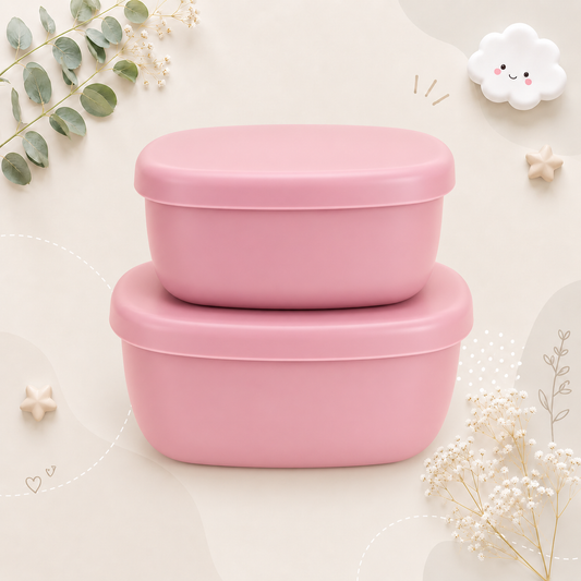 The Scout - Baby Food Storage Containers 2PCS Leak Proof Lunch Box with Lids for Toddlers