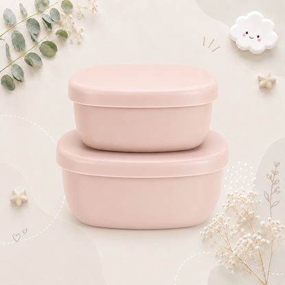 The Scout - Baby Food Storage Containers 2PCS Leak Proof Lunch Box with Lids for Toddlers