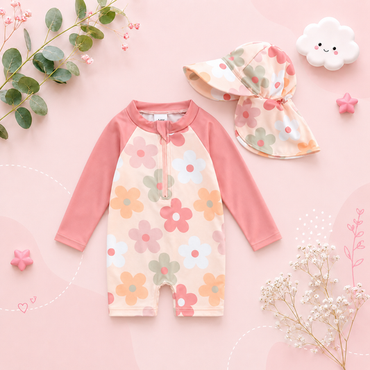 The Sam - Baby Girl Beach Swimwear