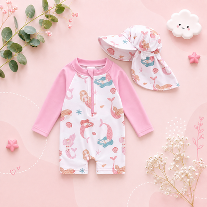 The Sam - Baby Girl Beach Swimwear