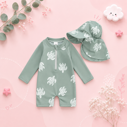 The Sam - Baby Girl Beach Swimwear