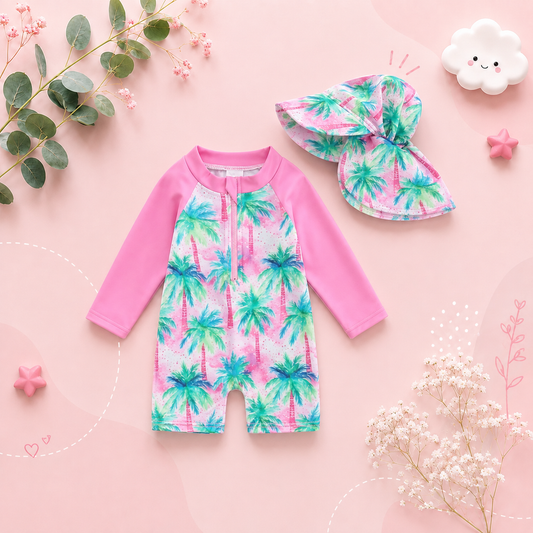 The Sam - Baby Girl Beach Swimwear